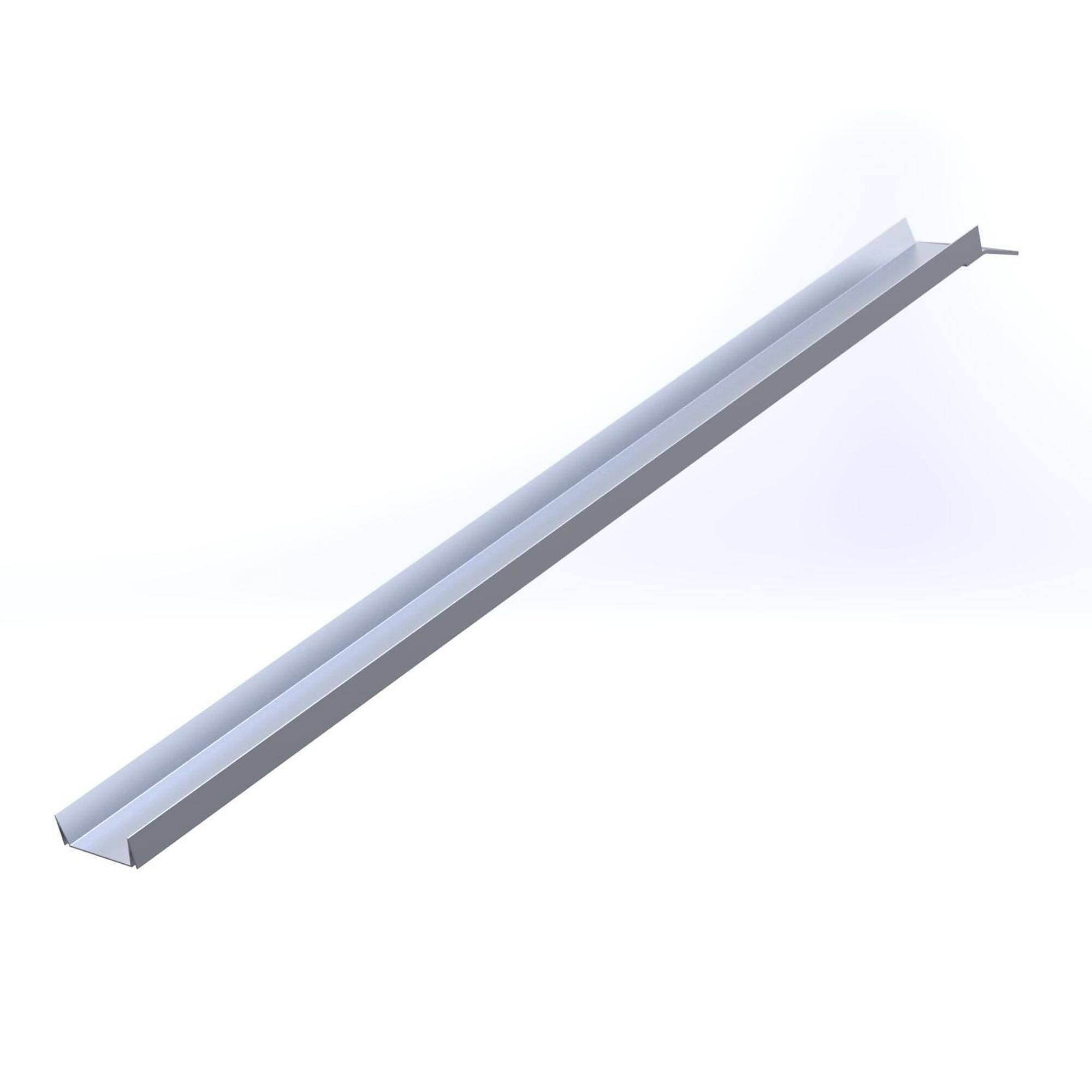 Five Star Manufacturing, Aluminum Motorcyle Channel Ramp 6ft.x5in. 500 lb, Max. Ramp Length 76 in, Surface Width 4.5 in, Capacity 500 lb, Model# MR6